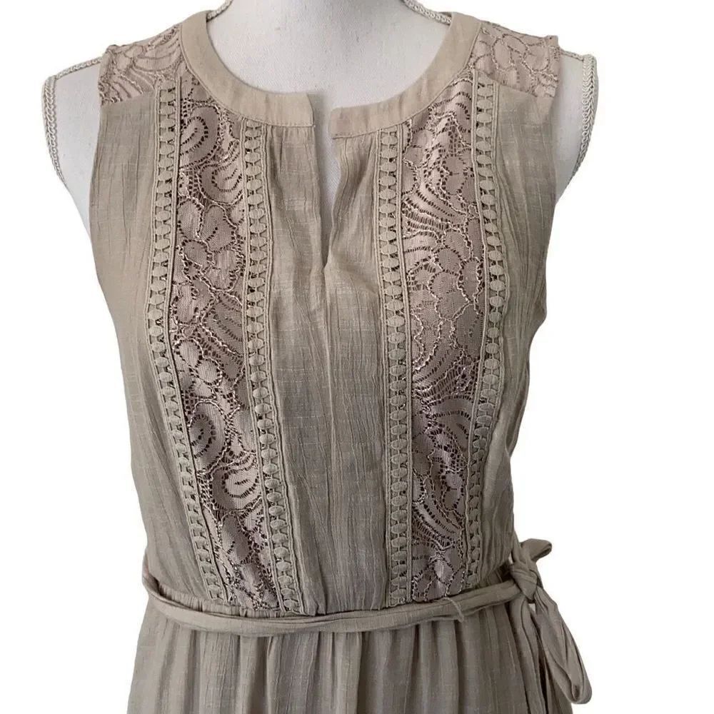 Apt 9 Boho Sand HiLo Dress - Picture 2 of 7